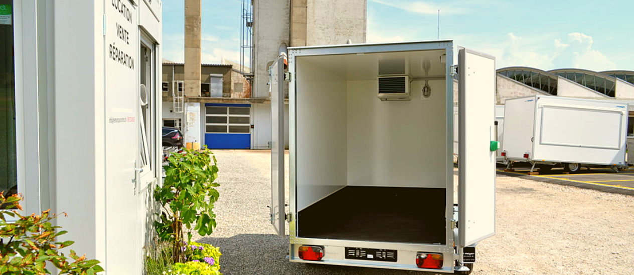 La remorque frigo Une manière simple de transporter des denrées